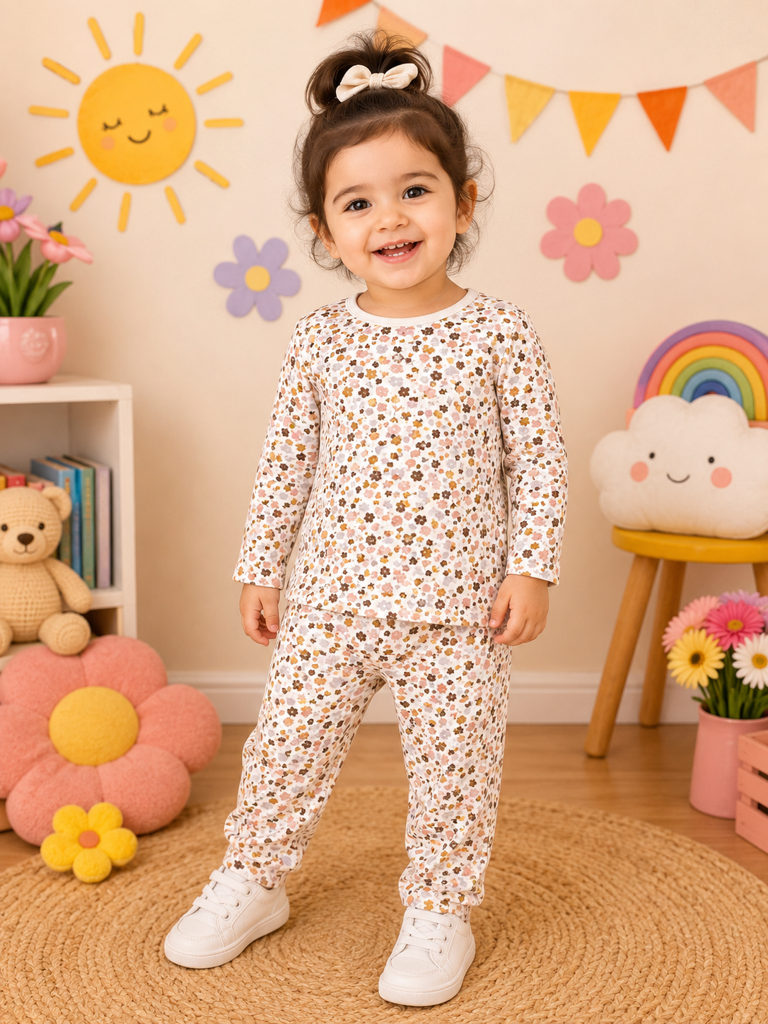 ست راحتی دخترانه برند juniors سبک و پرکاربرد